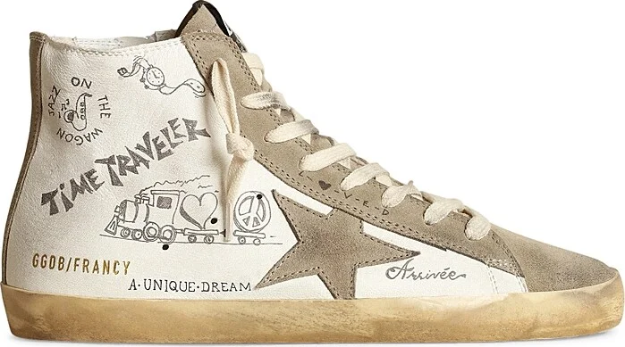 Golden Goose Women's Francy High Top Lace Up Sneakers