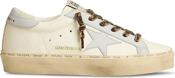 Golden Goose Women's Hi Star Lace Up Low Top Sneakers