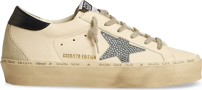 Golden Goose Women's Hi Star Leather Low Top Sneakers