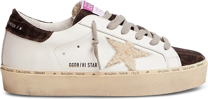 Golden Goose Women's Hi Star Platform Low Top Sneakers