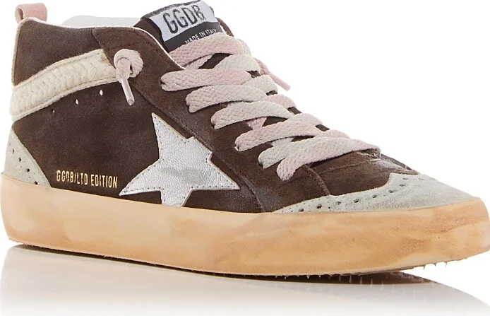 Golden Goose Women's Mid Star Ltd Low Top Sneakers