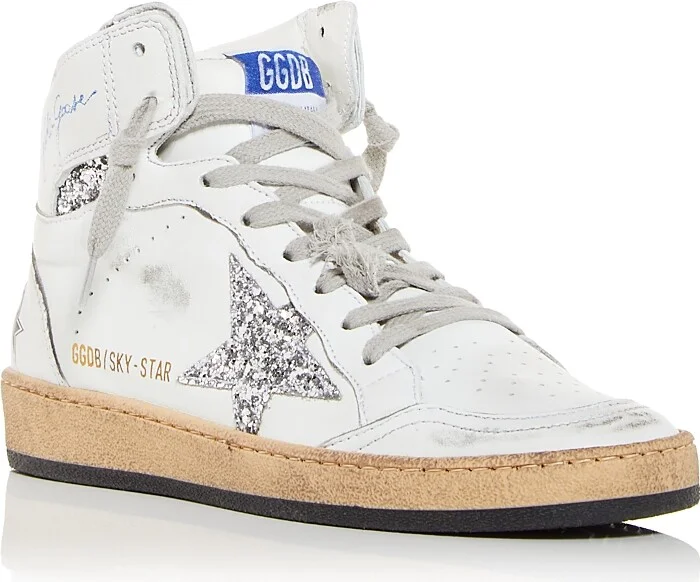 Golden Goose Women's Sky Star High Top Sneakers