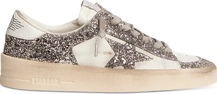 Golden Goose Women's Stardan Glitter Low Top Sneakers