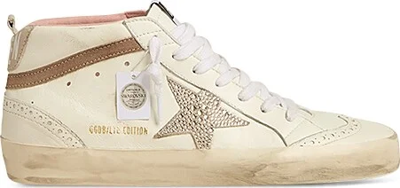 Golden Goose Women's Studded Star Mid Top Sneakers