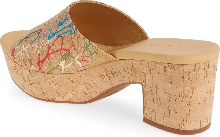 Golden Platform Sandal - Image 2