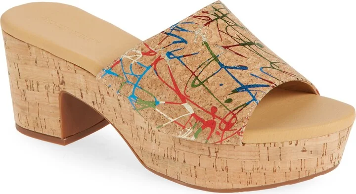 Golden Platform Sandal