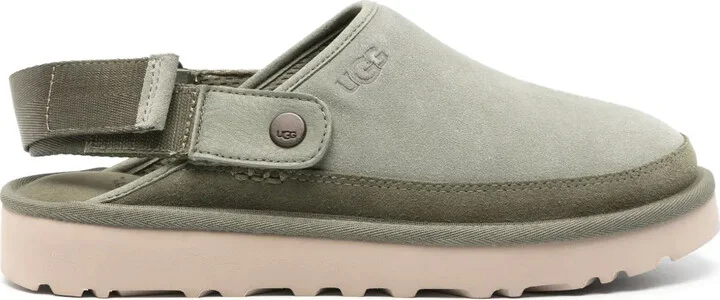 Goldencoast suede clogs