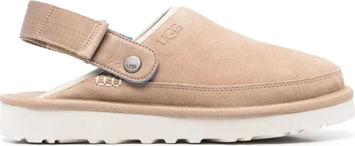 Goldencoast suede clogs