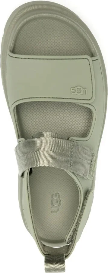 GoldenGlow logo-embossed sandals - Image 4