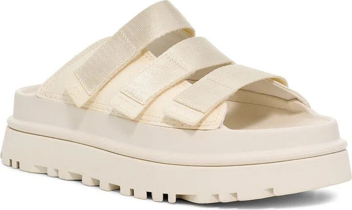 Goldenglow Platform Slide Sandal