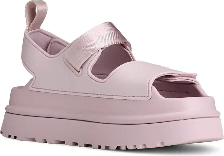 Goldenglow Sandals In Bay Fog