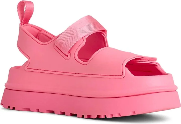 Goldenglow Sandals In Tropical Pink