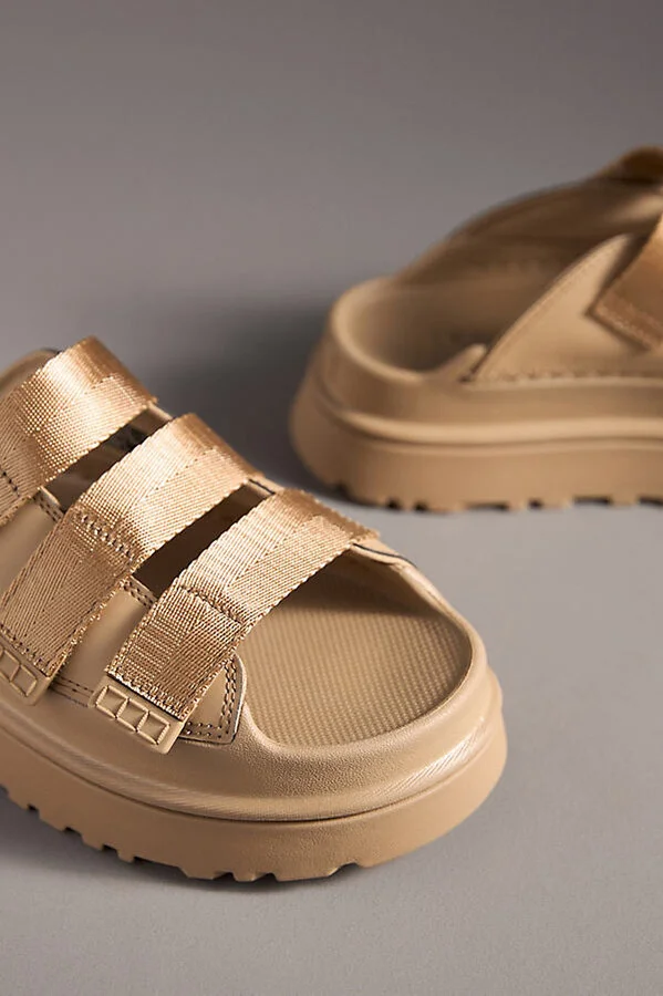 GoldenGlow Slide Sandals - Image 3