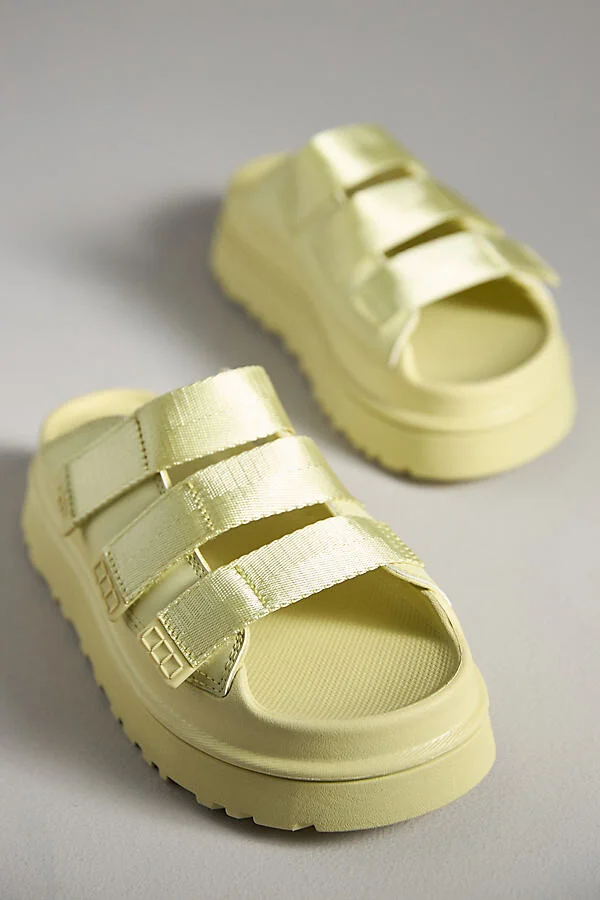 GoldenGlow Slide Sandals - Image 2