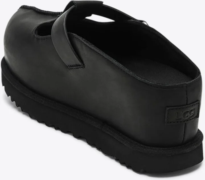 Goldenstar Hi Leather Flatform Mules - Image 2