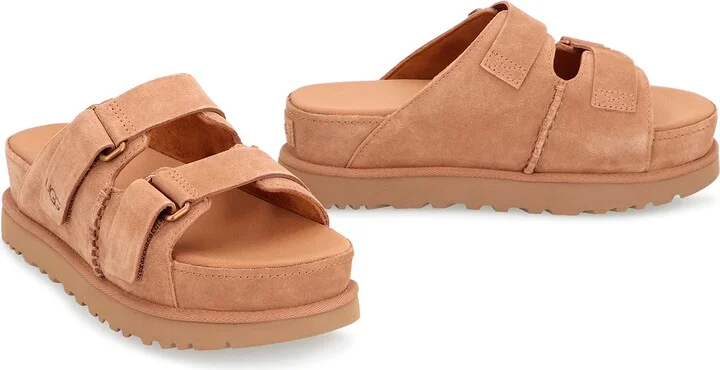 Goldenstar Hi Leather Slides - Image 3