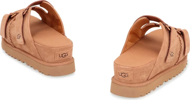 Goldenstar Hi Leather Slides - Image 4