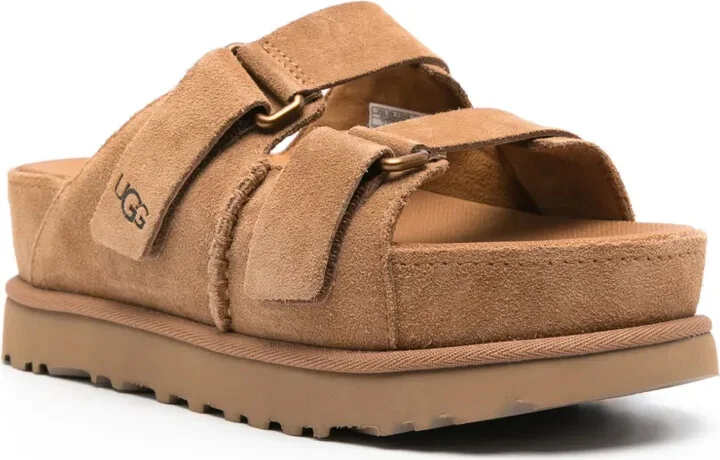 Goldenstar Hi suede slides - Image 2