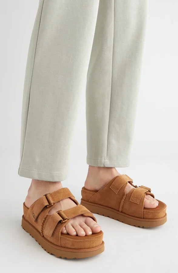 Goldenstar Platform Slide Sandal - Image 6