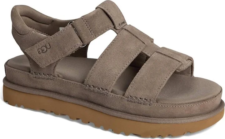 Goldenstar Strap Sandals In Smoke Plume