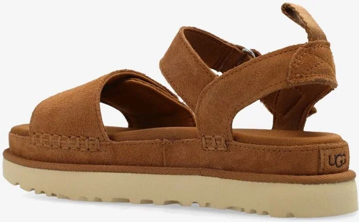 Goldenstar Suede Platform Sandals - Image 2