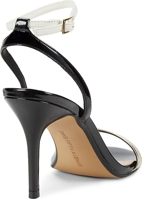 Goldie 90MM Leather Sandals - Image 3