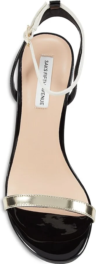 Goldie 90MM Leather Sandals - Image 5