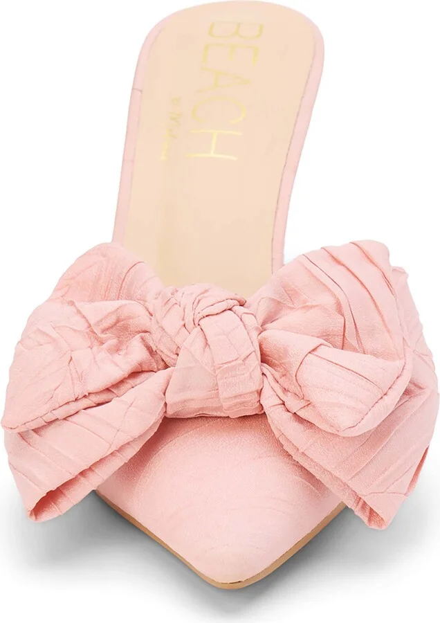 Goldie Bow Pointed Toe Mule - Image 10