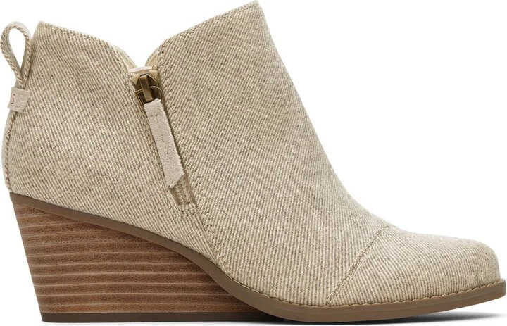 Goldie Glimmer Wedge Boot
