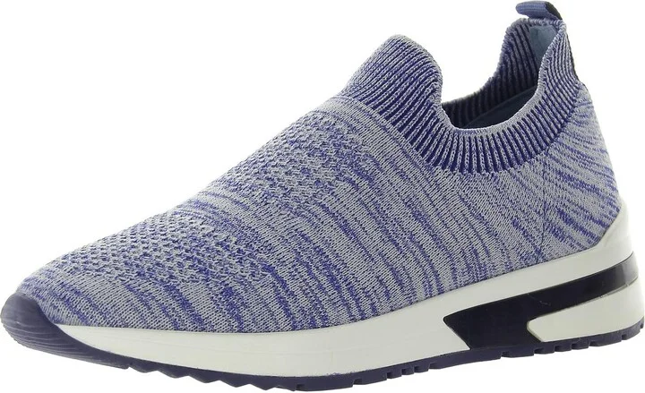 Golic Womens Padded Insole Knit Slip-On Sneakers