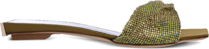 Golrarda embellished square-toe slides