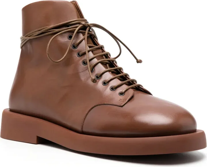 Gomello 30mm lace-up leather ankle boots - Image 2