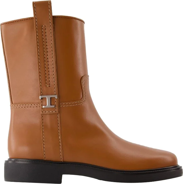 Gomma 20l Boots - Tod's - Leather - Brown