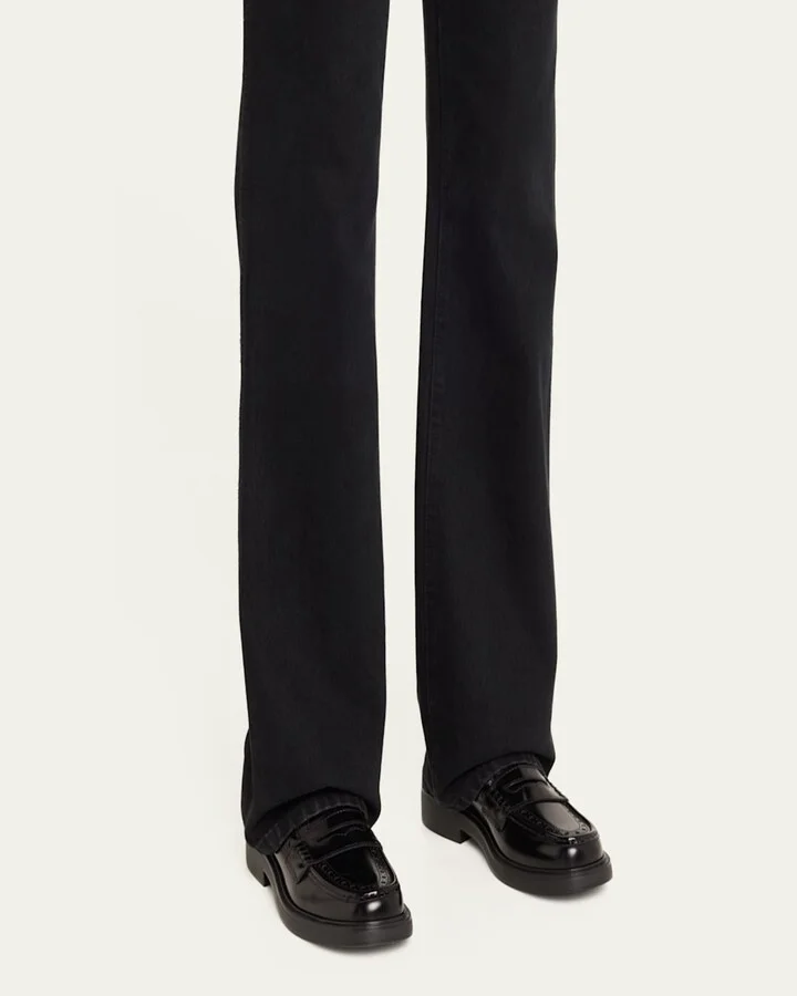 Gomma Classic Leather Penny Loafers - Image 6