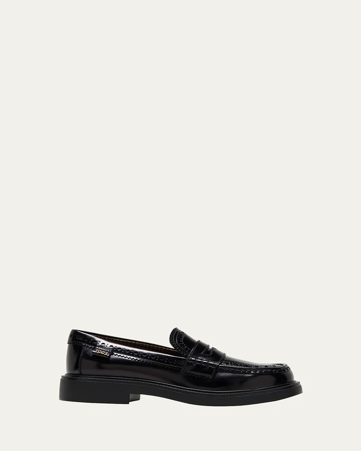 Gomma Classic Leather Penny Loafers