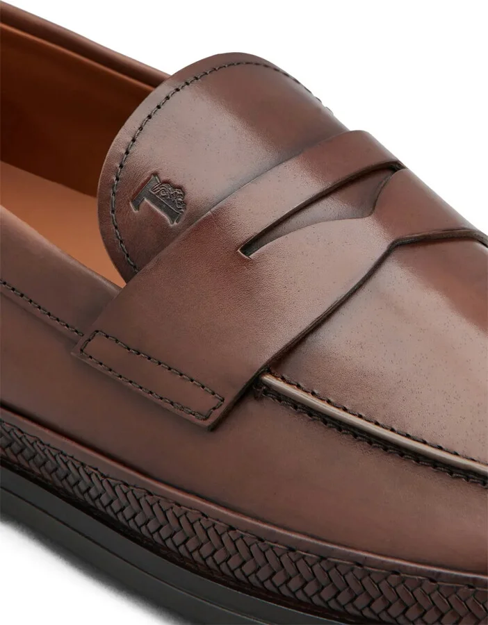Gomma leather mocassin loafers - Image 5
