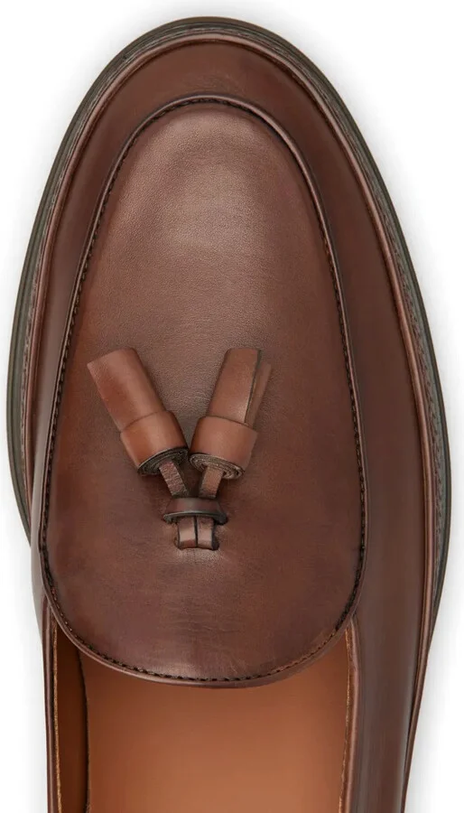 Gomma leather mocassin loafers - Image 4