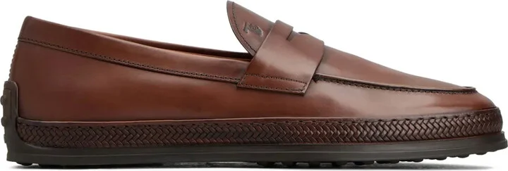 Gomma leather mocassin loafers