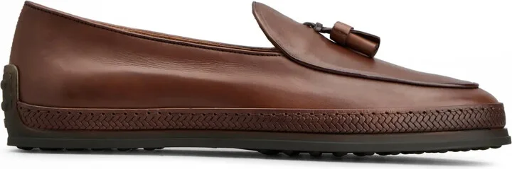 Gomma leather mocassin loafers