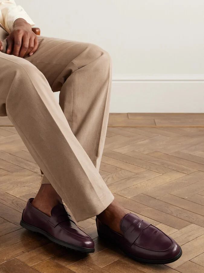 Gomma Leather Penny Loafers - Image 2