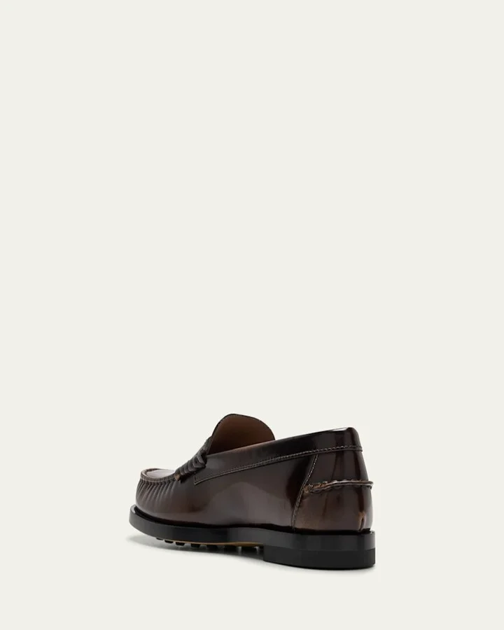 Gomma Patent Leather Penny Loafers - Image 2
