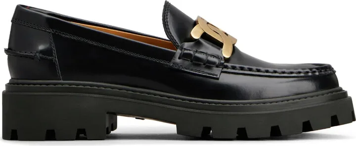 Gomma Pesante leather loafers
