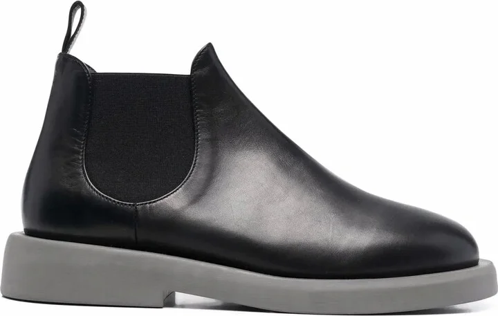 Gommello leather Chelsea boots
