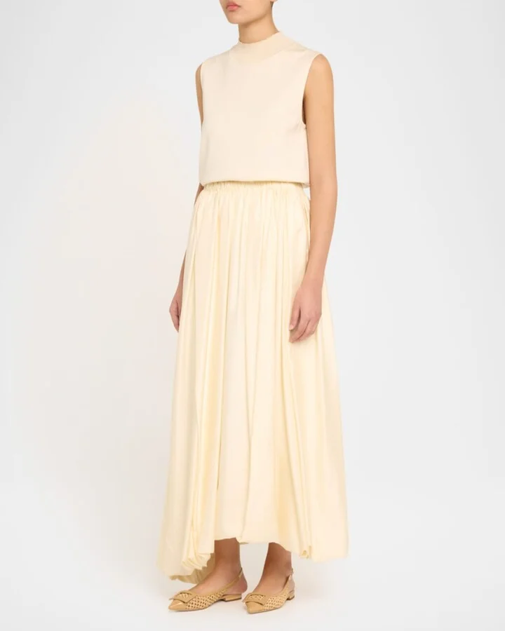Gommettine Bardo Leather & Raffia Slingback Ballet Flats - Image 7