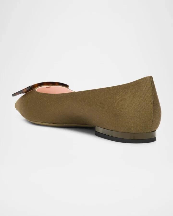 Gommettine Grosgrain Turtle Flats - Image 11