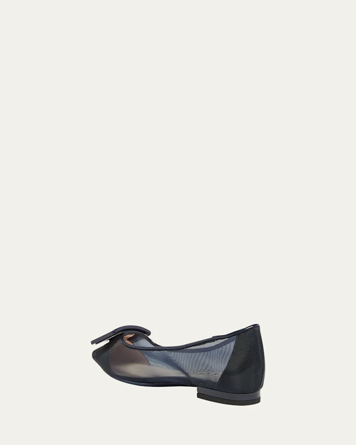 Gommettine Net Ballerina Flats - Image 11