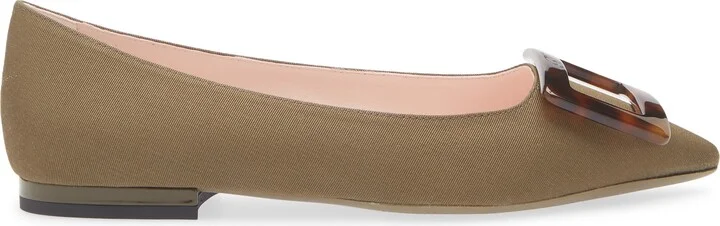 Gommettine Pointed Toe Flat - Image 3
