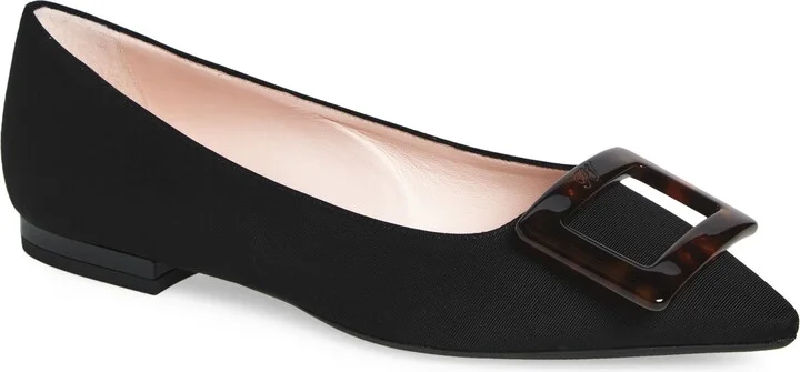 Gommettine Pointed Toe Flat