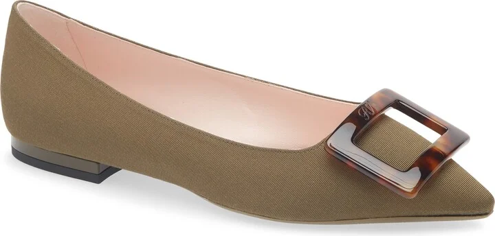 Gommettine Pointed Toe Flat