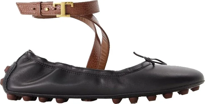 Gommini Ballerinas - Tod's - Leather - Black